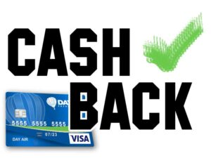 Cash back text image